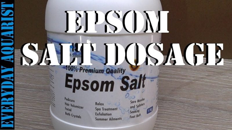 Epsom salt can help treating popeye by physical trauma
