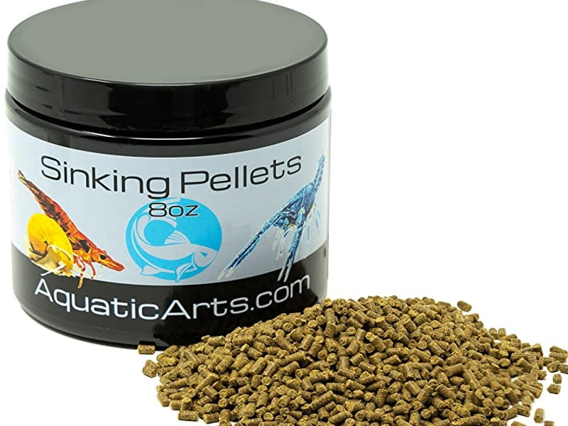 Sinking pellets are the ideal nourishment for a catfish